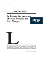 Campagnolo Gilles -La lecture des penseurs libéraux français par Carl Menger article (Revue française d'économie - 2008).pdf