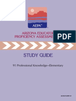 Aepa Study Guide - Professional Knowledge Preparation To Take The Test To Receive Certification