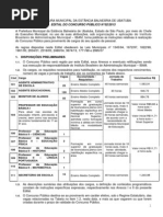 Edital concurso público - Educação - Final