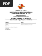 NT 33 - Coberturas de Sapé, Piaçava e Similares