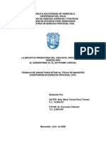 Análisis de la iniciativa probatoria del juez civil venezolano y su compatibilidad con el debido proceso y derecho a la defensa