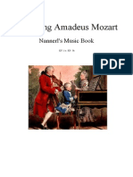 Cuaderno de Anna María Mozart