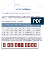 12 Pin 4digit 7 Segment Display