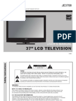Apex TV JE3708 Manual