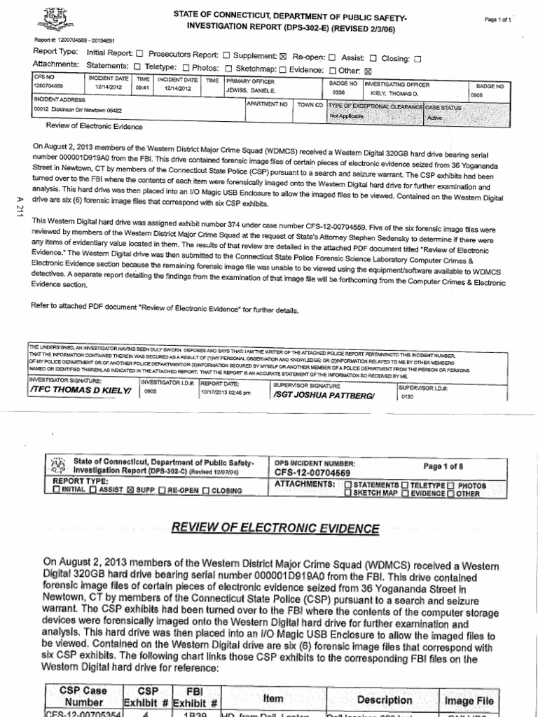 A211 Yogananda Digital Evidence Report | PDF
