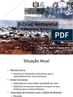 A Crise Ambiental: Conceitos e Desafios