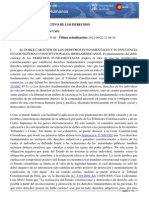 Carácter Objetivo de Los Derechos (Diccionario de Derechos Humanos)