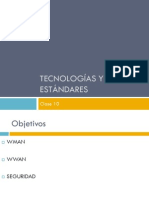 Clase 10 - Tecnologías y Estándares