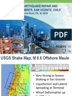 Post-Earthquake Repair and Improvements, San Vicente, Chile: John Bardi, P.E., M. ASCE