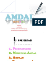 Mengenal AMDAL Asdep