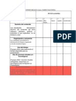 Pauta Observacion 6°