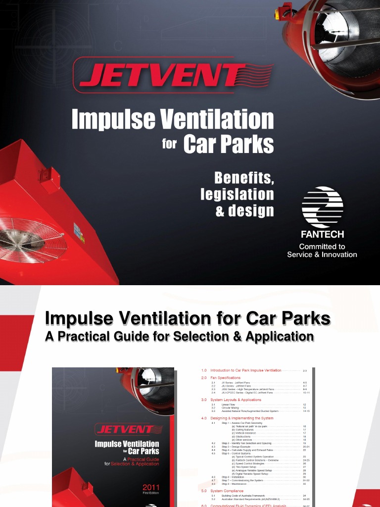 JetVent Impulse Ventilation For Carparks V4.5 | PDF | Ventilation ...