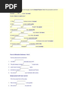 Put in the Verbs in Brackets Into the Gaps