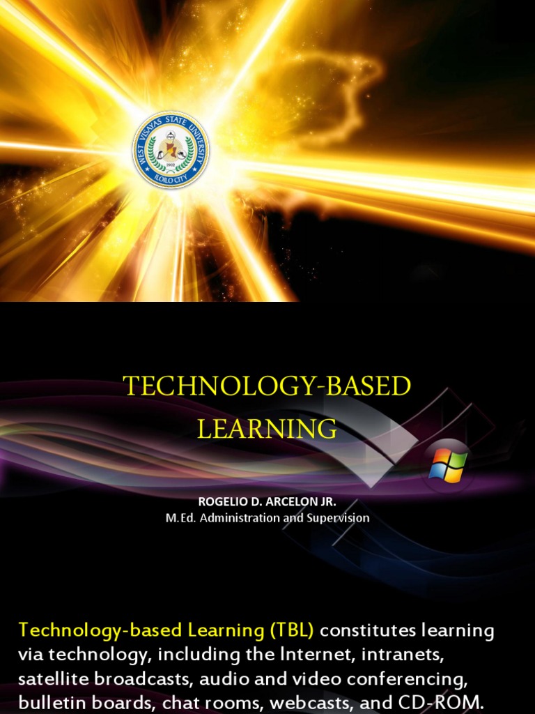 Technology Based Learning