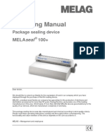 Operating Manual: Melaseal 100+
