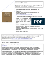 Journal of Vocational Education & Training