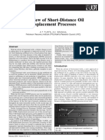 Overview of Short-Distance Oil Displacement Processes