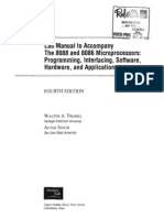 Lab Manual for 8088 and 8086 Microprocessors Programming Interfacing Software Hardware and Applications 4th Edition