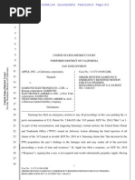 13-11-25 Order Denying Samsung Motion to Stay Apple Case