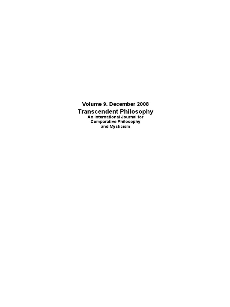 Trans Phil Vol9 Dec 2008 Moses In Islam Sufism Free 30 Day