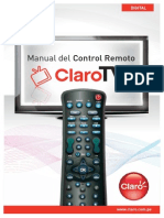 Control Remoto Claro TV