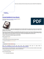 Format Harddisk Di Linux Ubuntu