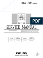 Service Manual: NSX-TR99