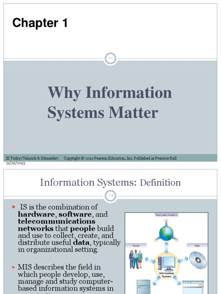 Why Information Systems Matter | PDF | Chief Information Officer ...