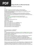 Troubleshooting of Iu PS Over IP in 3G Network