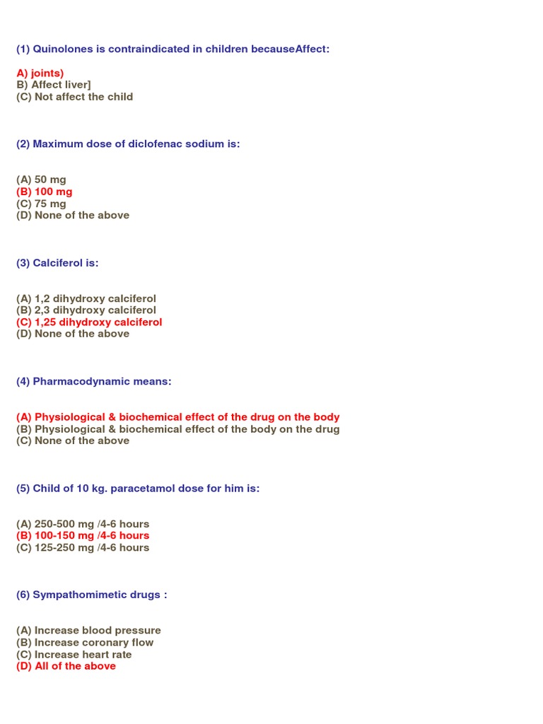 New Prometric Questions Sample (DHA) | PDF | Pharmaceutical Sciences ...