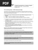 Download GESE Sample Advanced Listening Tasks Grades 10-12 by Mary242000 SN187213774 doc pdf
