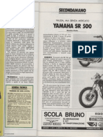 Seconda Mano - Yamaha SR 500