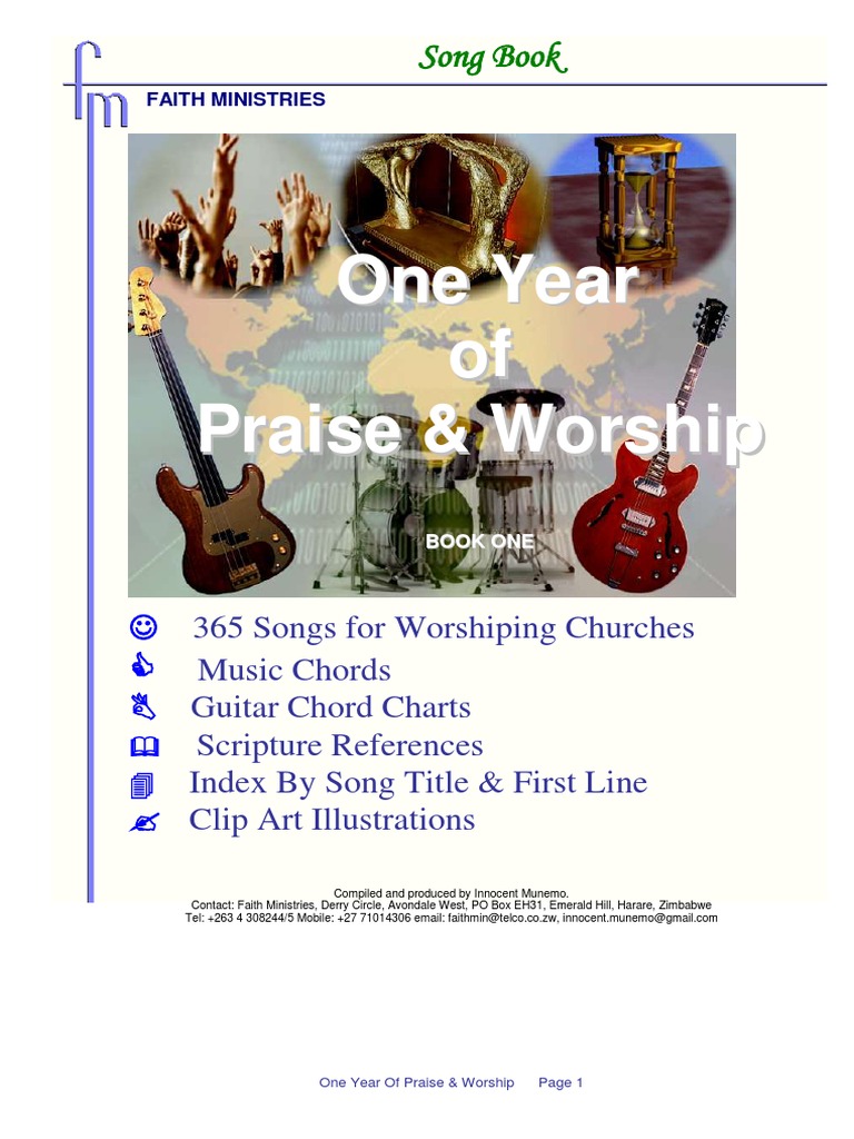 Faith Ministries Song Book | PDF | Contemporary Worship Music