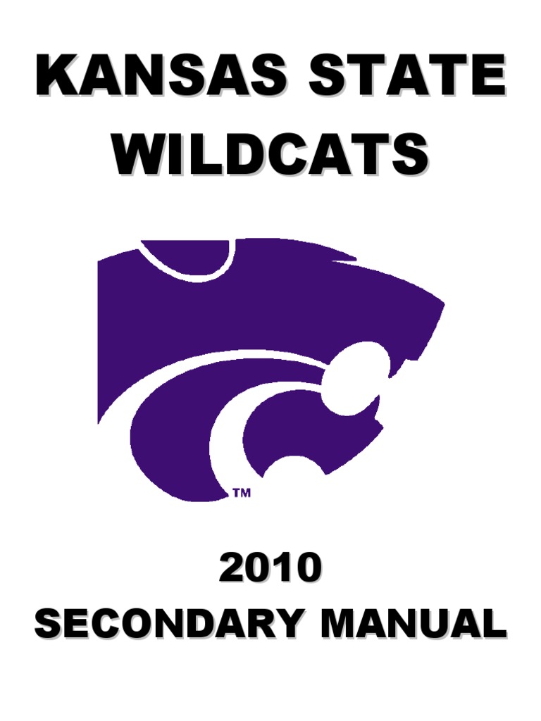 2010 Kansas State University Secondary Manual PDF Quarterback Sports Rules And Regulations