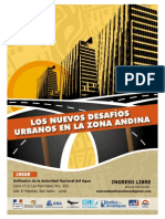 ANA y Embajada de Francia organizan Seminario “Los nuevos desafíos urbanos en la zona andina”