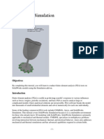 Solidworks Simulation Tutorial REVISED