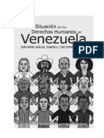 Situacion de Los Derechos Humanos en Venezuela PROVEA 2011-2012