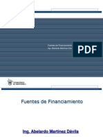 Fuentes de Financiamiento Nuevo