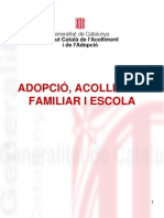 Adopcio Acolliment Familiar Escola