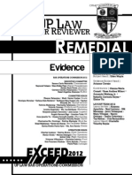 UP 2012 Remedial Law (Evidence)