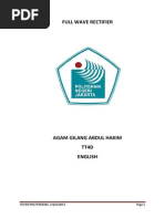 Download FULL WAVE RECTIFIER by Agam Gilang Abdul Hakim SN187284435 doc pdf