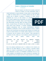 2007 - Arte Cuerpo y Violencia en Colombia - Fernando Pertuz