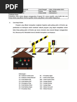 Ladder Diagram Rel Kereta Api