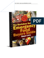 The Emergency Food Buyer S Guide V10