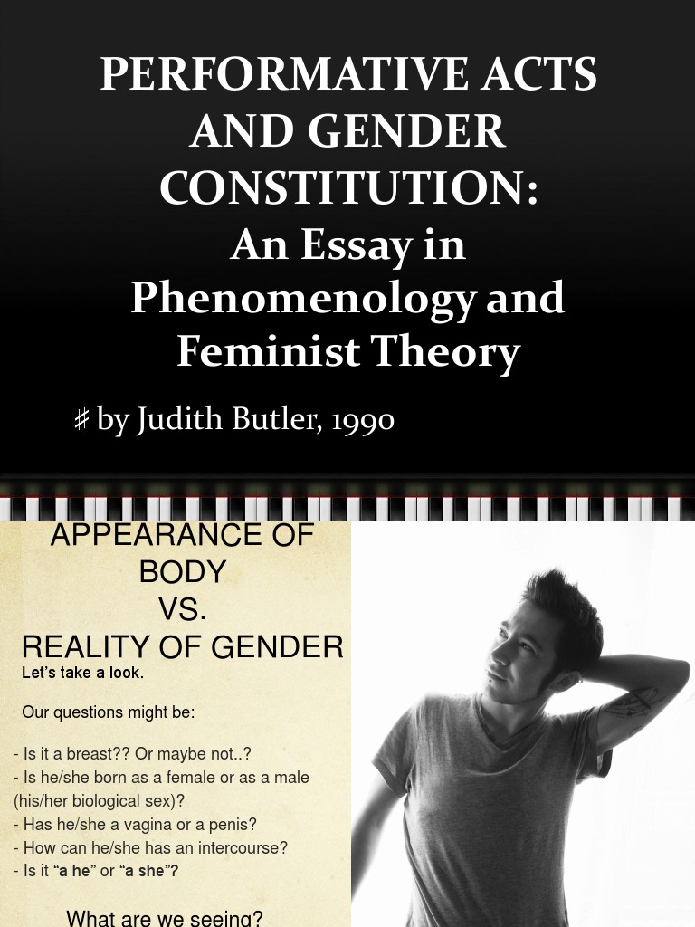 Examples Of Performative Acts