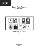 Sá de João Pessoa - Antologia de cordel #1