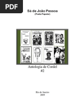 Sá de João Pessoa - Antologia de Cordel #2