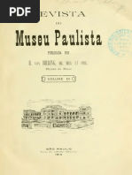 George Marcgrave Na Revista Do Museu Paulista de 1914