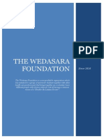 Wedasara Foundation 2013