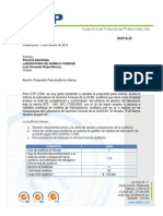 CEXT E 22 Propuesta para Auditoria Interna